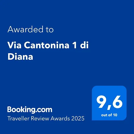 Via Cantonina 1 Di Diana Дом отдыха *